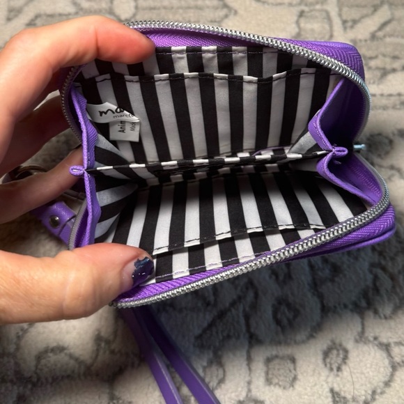 Marc Tetro French Bichon Puppy Dog zip around wallet - Picture 11 of 11